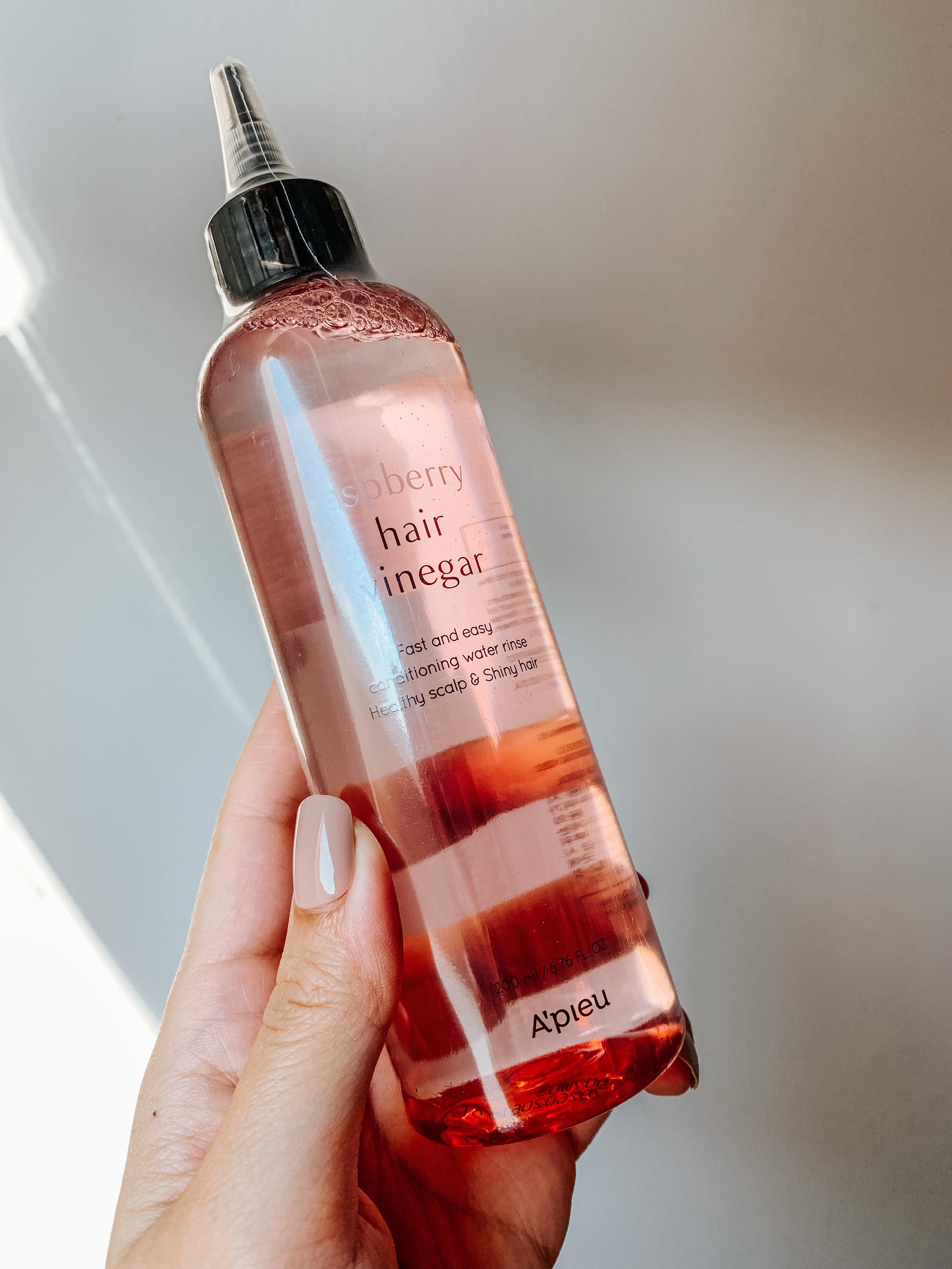A'PIEU Raspberry Hair Vinegar Treatment [200ml] MarkhamBeauty
