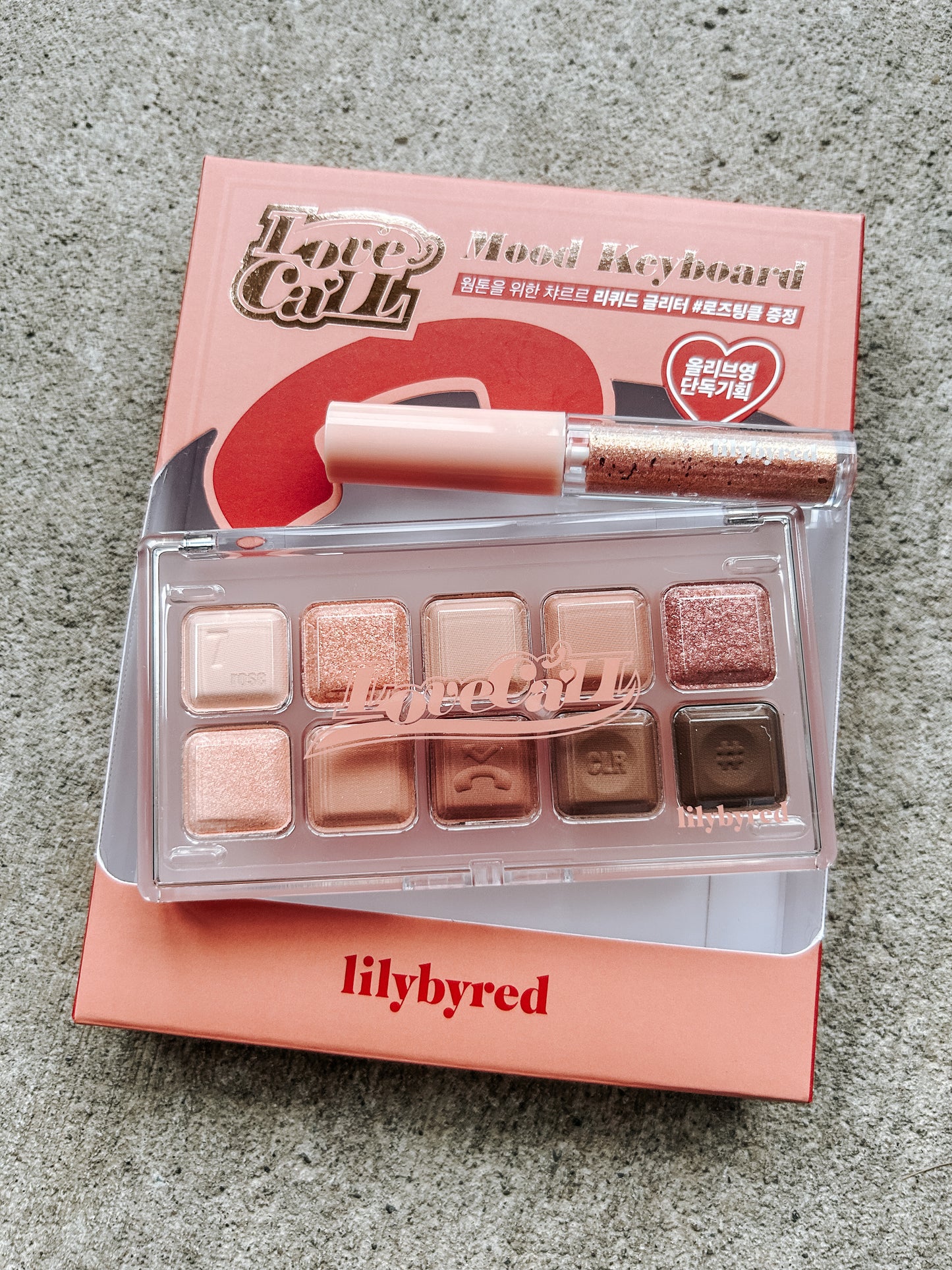 lilybyred Mood Keyboard Love Call Edition Set