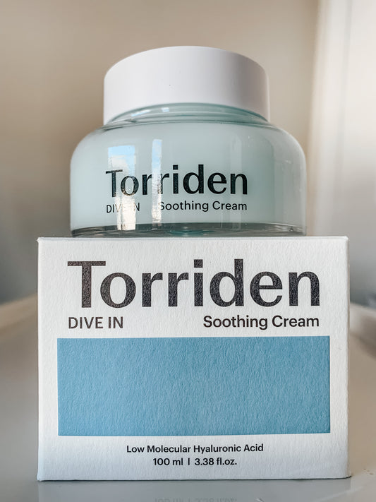 Torriden DIVE-IN Low Molecular Hyaluronic Acid Soothing Cream [100ml]