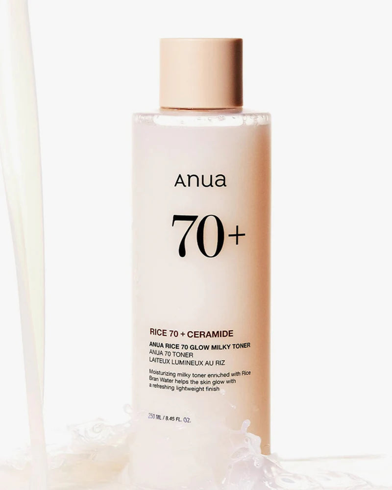ANUA Rice 70 Glowy Milky Toner [250ml]