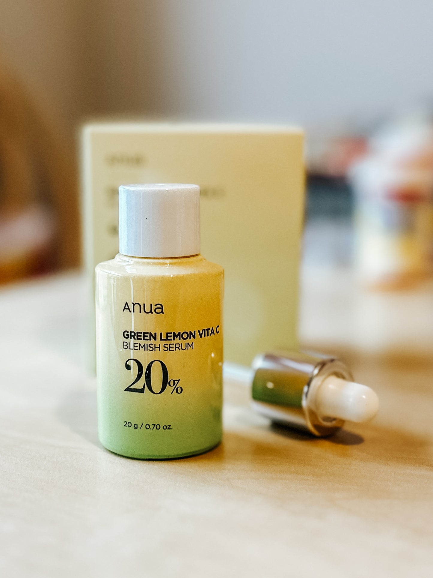 ANUA Green Lemon Vita C 20% Blemish Serum [20ml]