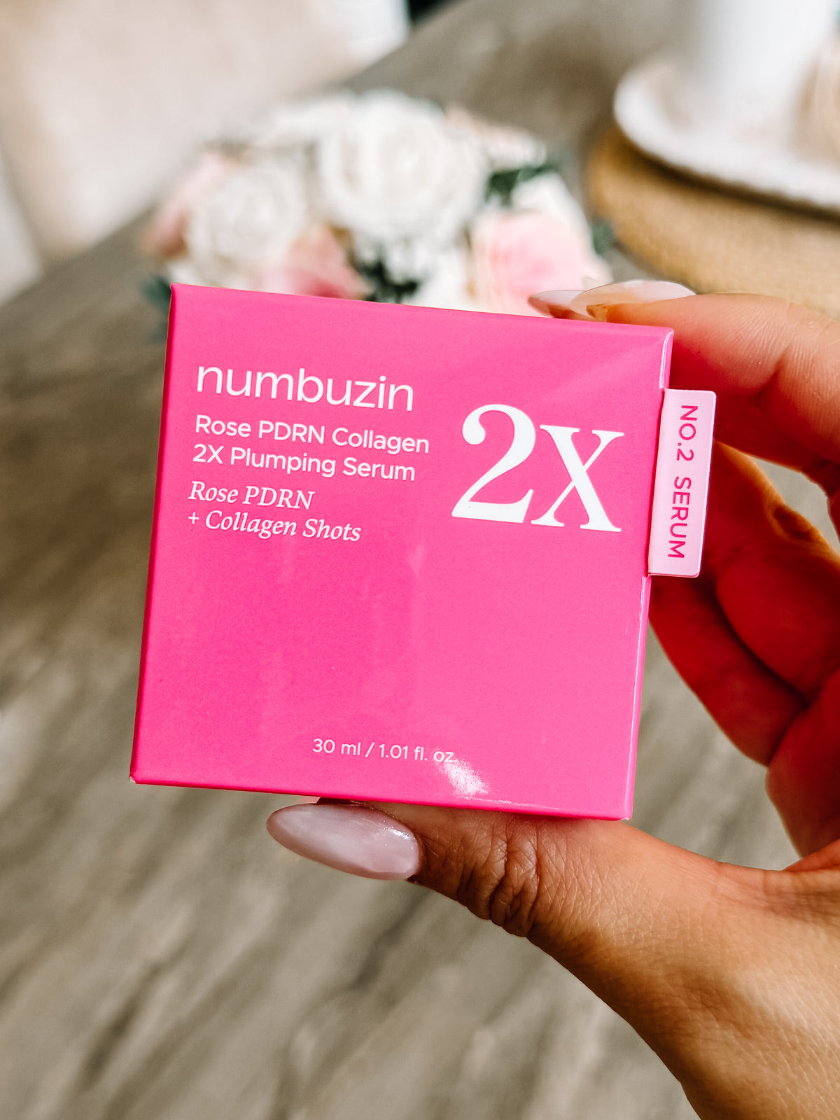 numbuzin No.2 Rose PDRN Collagen 2X Plumping Serum [30ml]