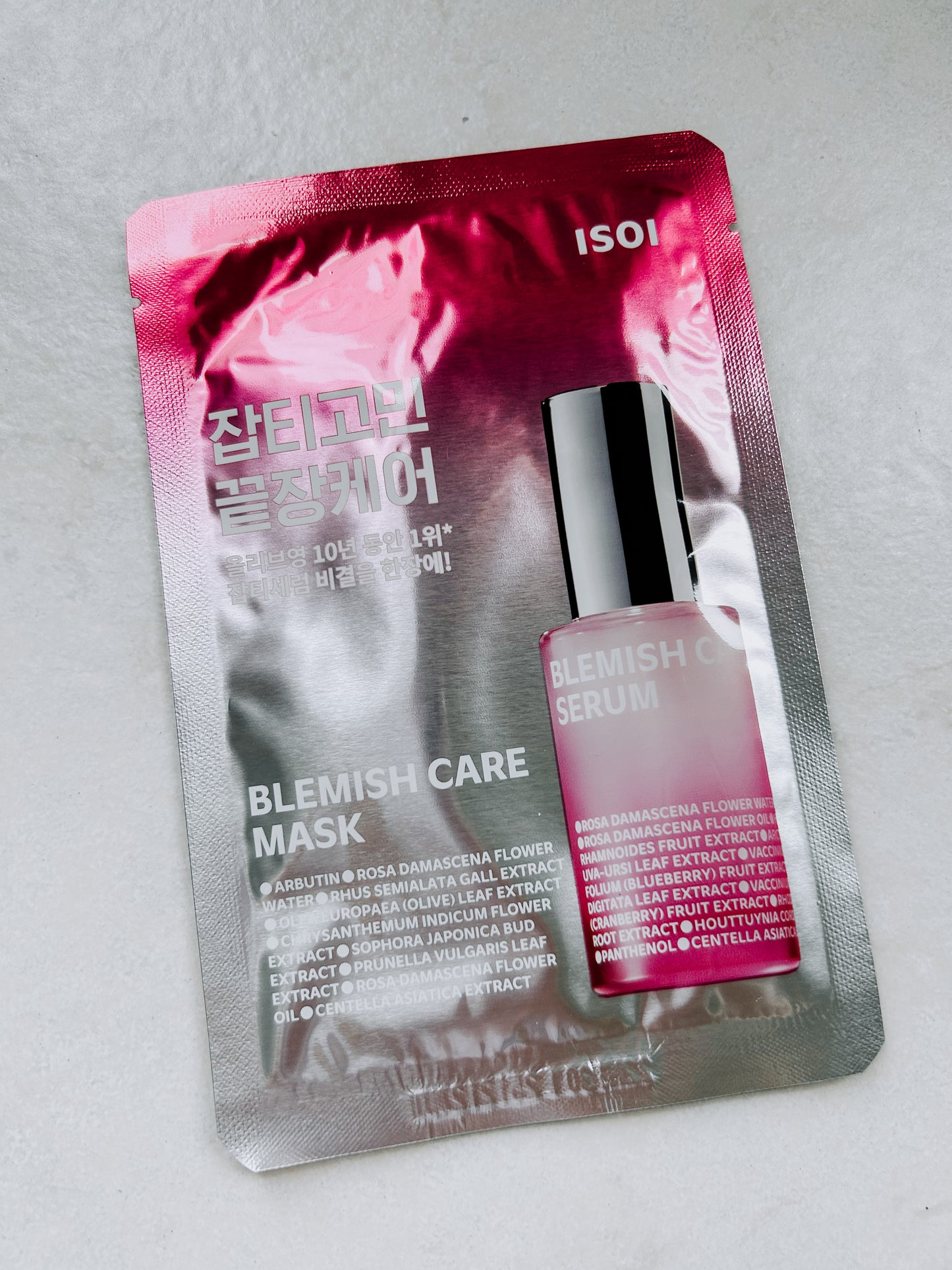 isoi Face Bulgarian Rose Blemish Care Mask [1pc]