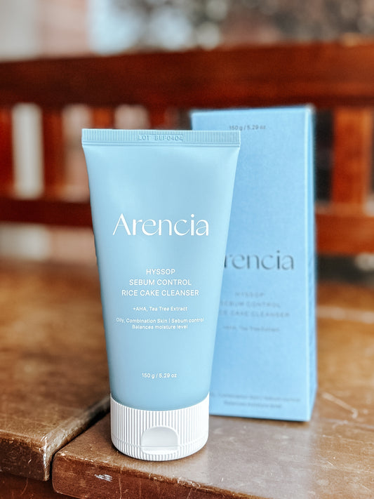 Arencia Hyssop Sebum Control Rice Cake Cleanser [150g]