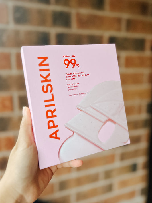 APRILSKIN TXA Niacinamide Collagen 99 Capsule Gel Mask [4pcs]