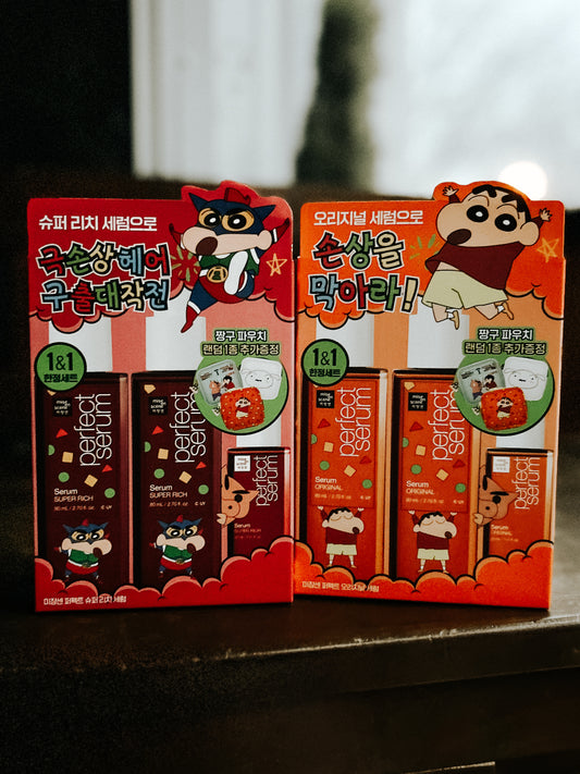 mise en scene Perfect Serum Special Set Crayon Shin-Chan Edition