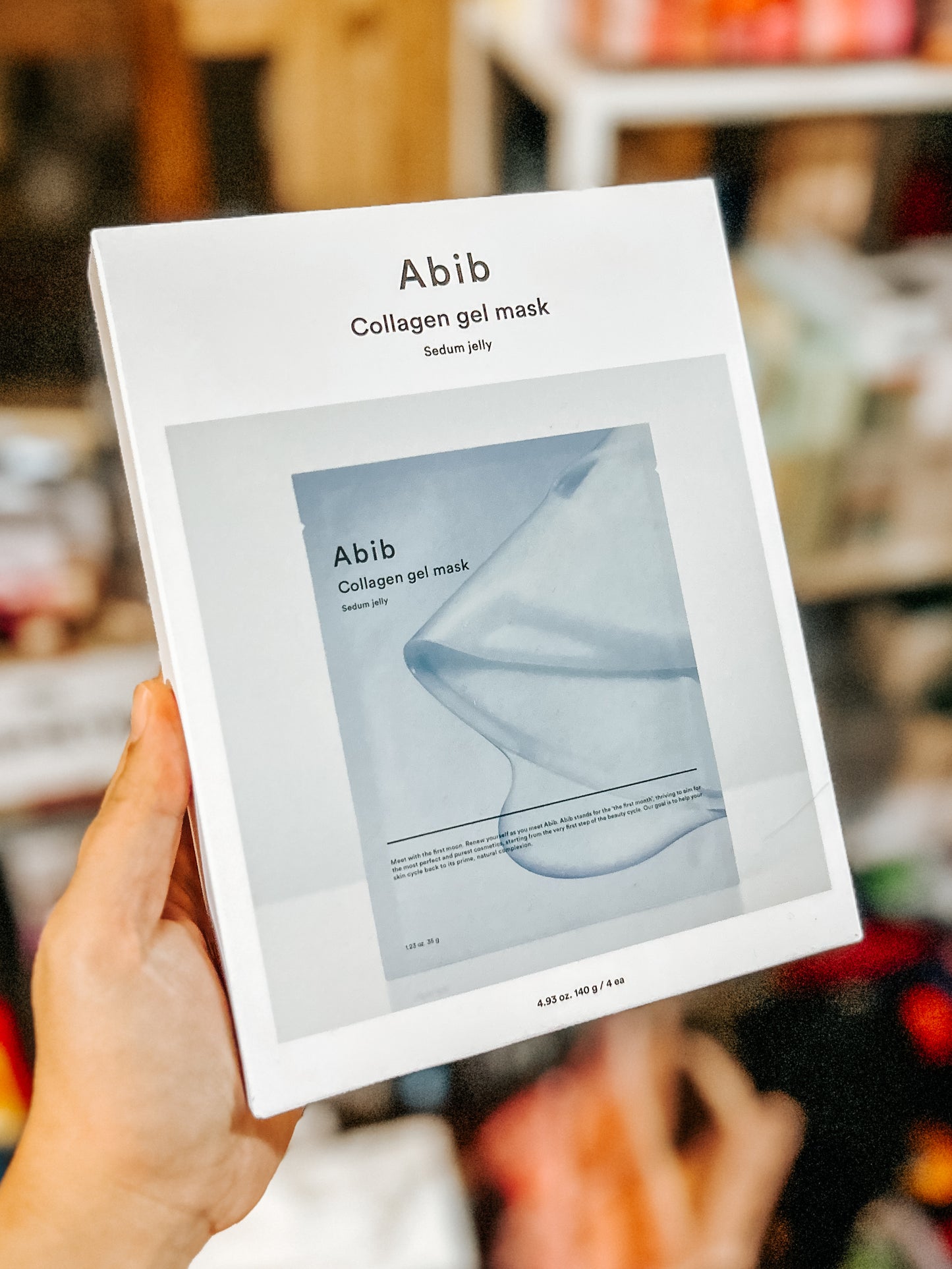 Abib Collagen Gel Mask Sedum Jelly [4pcs]