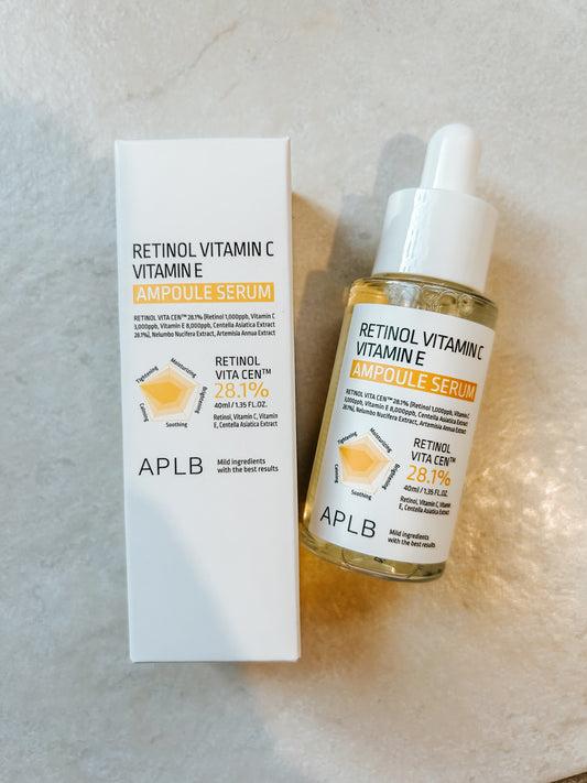 APLB Retinol Vitamin C Vitamin E Ampoule Serum [40ml]