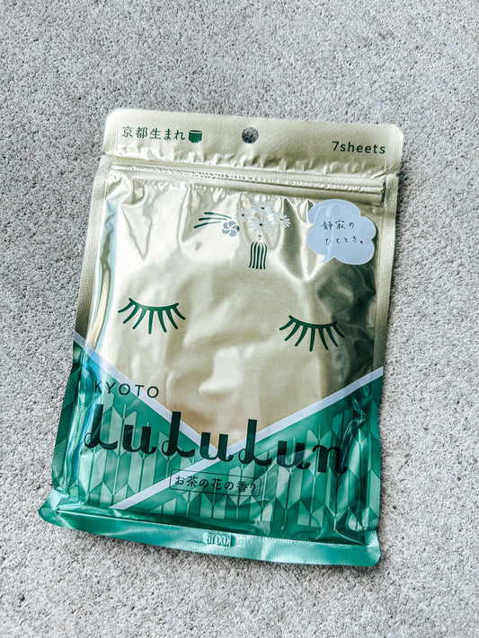 LULULUN Premium Kyoto Green Tea Sheet Mask [7pcs]