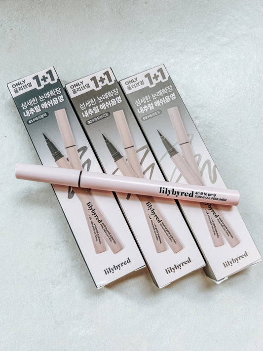 lilybyred Am9 to Pm9 Survival Penliner Natural 1+1 Set