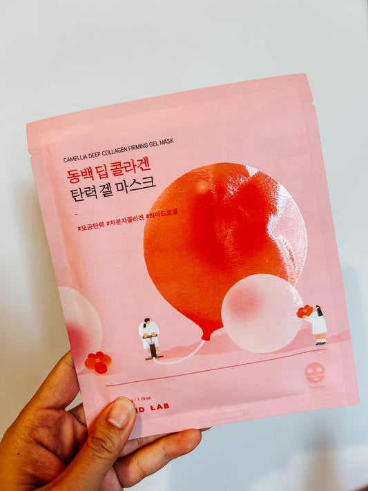 ROUND LAB Camellia Deep Collagen Firming Gel Mask [1pc]
