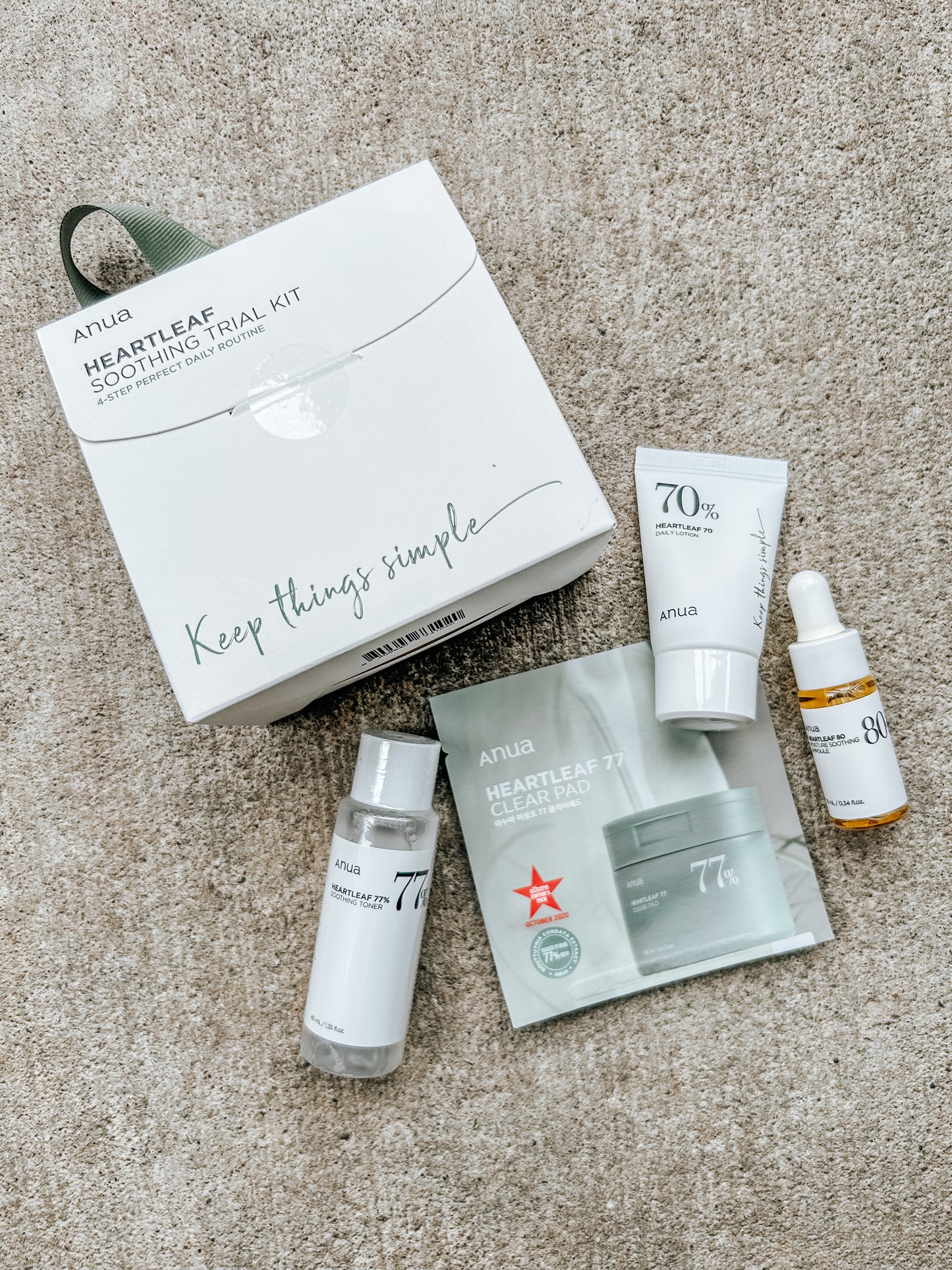 ANUA Heartleaf Soothing Trial Kit