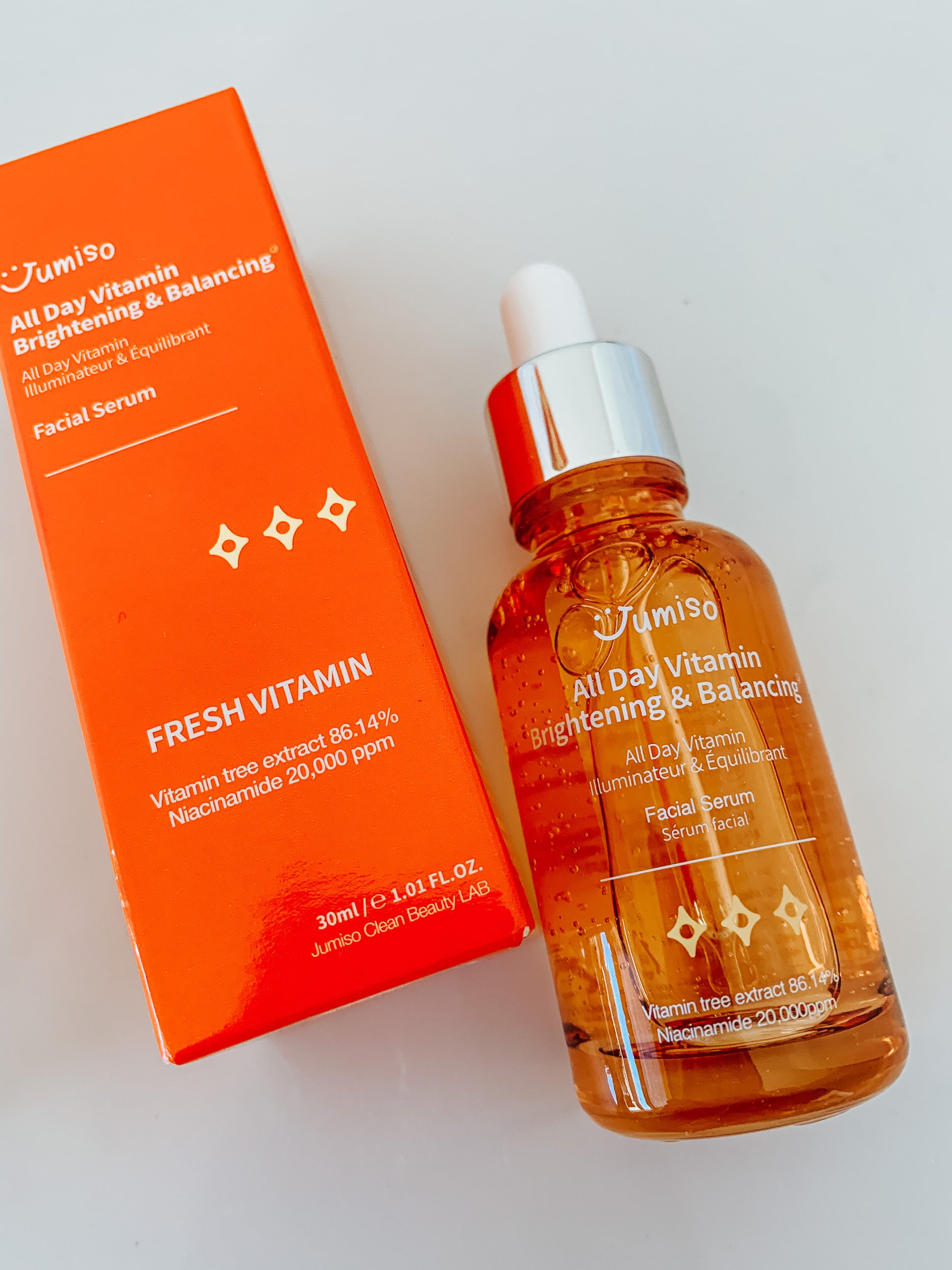 JUMISO All Day Vitamin Brightening & Balancing Facial Serum [30ml] MarkhamBeauty