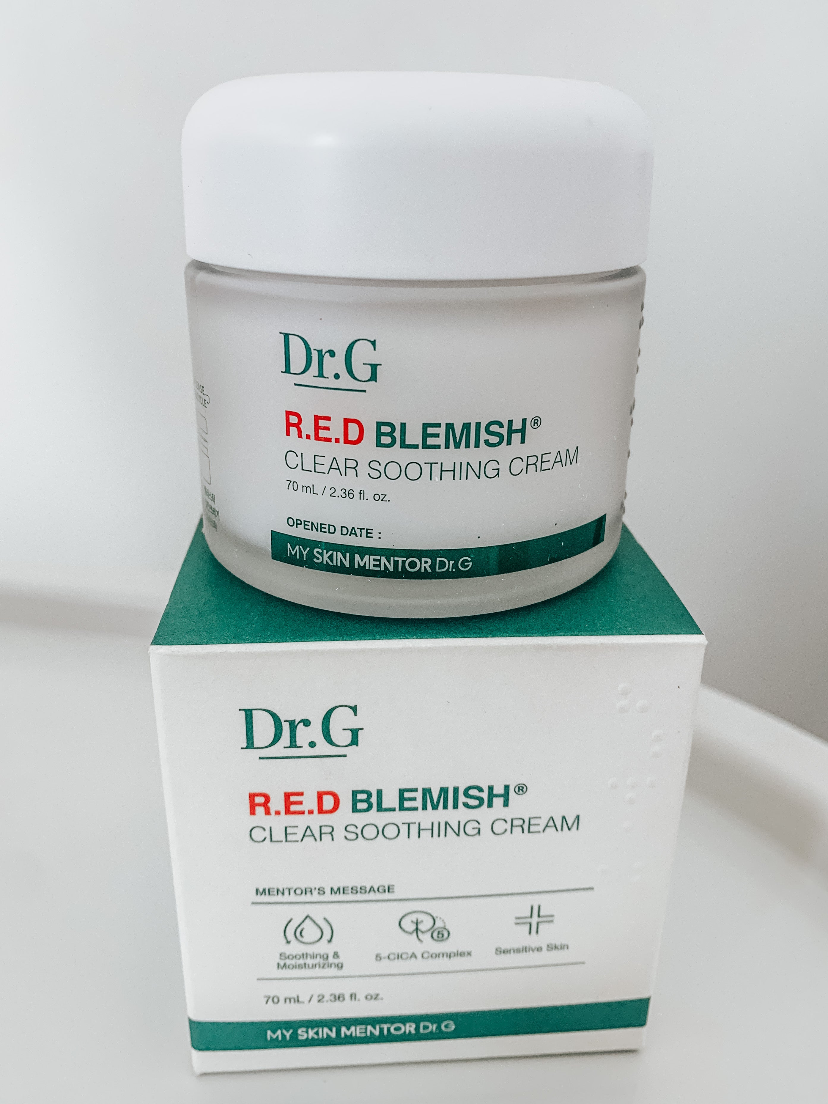 Dr. G Red Blemish Clear Soothing Cream [70ml] – MarkhamBeauty